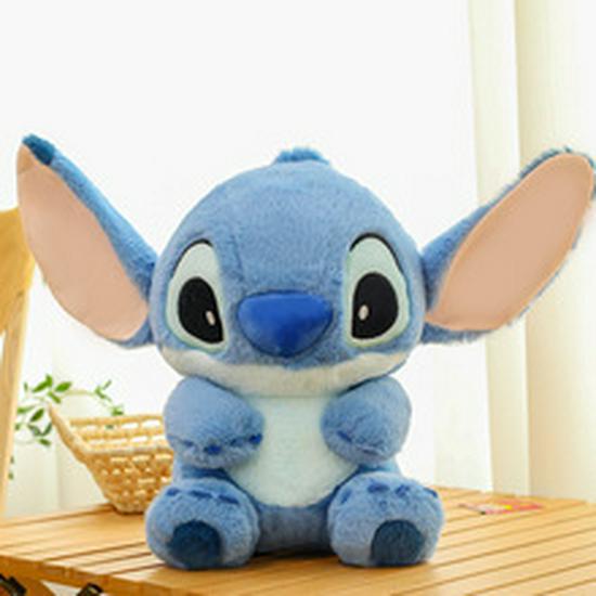 Long-haired Stitch Doll Plush Toy - Lilo & Stitch Hugging Cushion