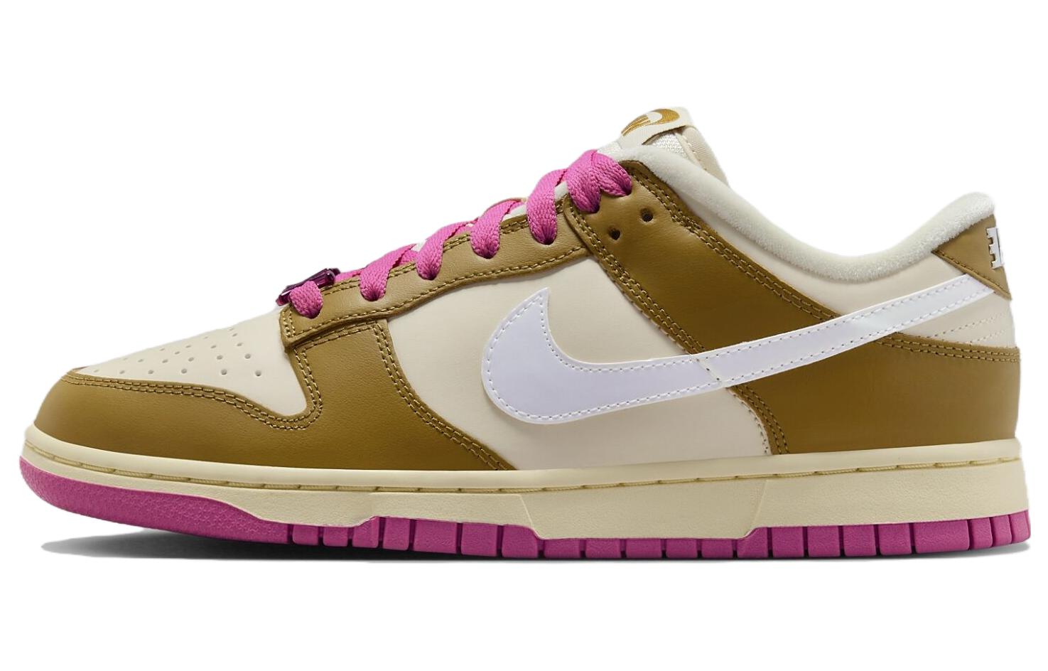 

Nike Dunk Low Se Just Do It Bronzine Pink Women s FD8683-700 36.5