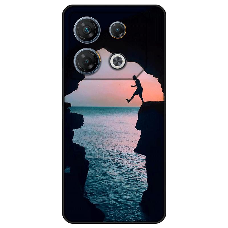 Soft Silicone For Infinix GT 10 Pro Case TPU Painted Back Cover Infinix GT 10 Pro Casing