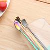 Ice Cream Tea Spoons Stainless Steel Long Handle Scoops Coffee Teaspoon