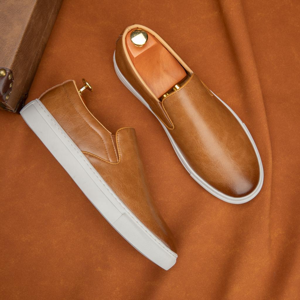 Fashion Wedding Office Loafers Handmade Leather Mens Slip on Flats Non-Slip Casual Man Dress Shoes Leisure Walk Driving Shoes Moccasins