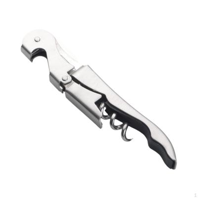 Bottle Opener Can Tool Sturdy Comfortable Handle Cork Remover Handheld Corkscrew for Home Bar