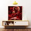 Haaland 5D Diamond Painting Round Diamond Rhinestones Mosaic Diamond Embroidery Wall Paintings Rhinestones Gift Frameless