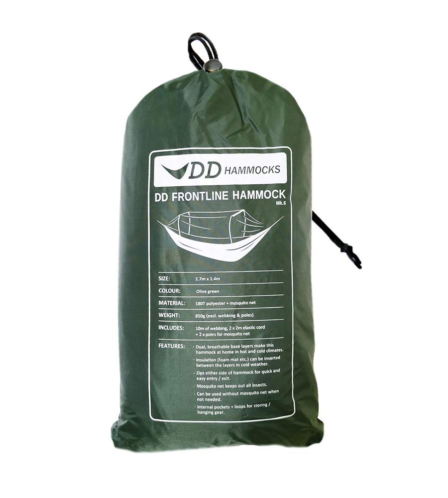 DD Hammocks DD Frontline Hammock Authentic Japanese Product (Olive Green)