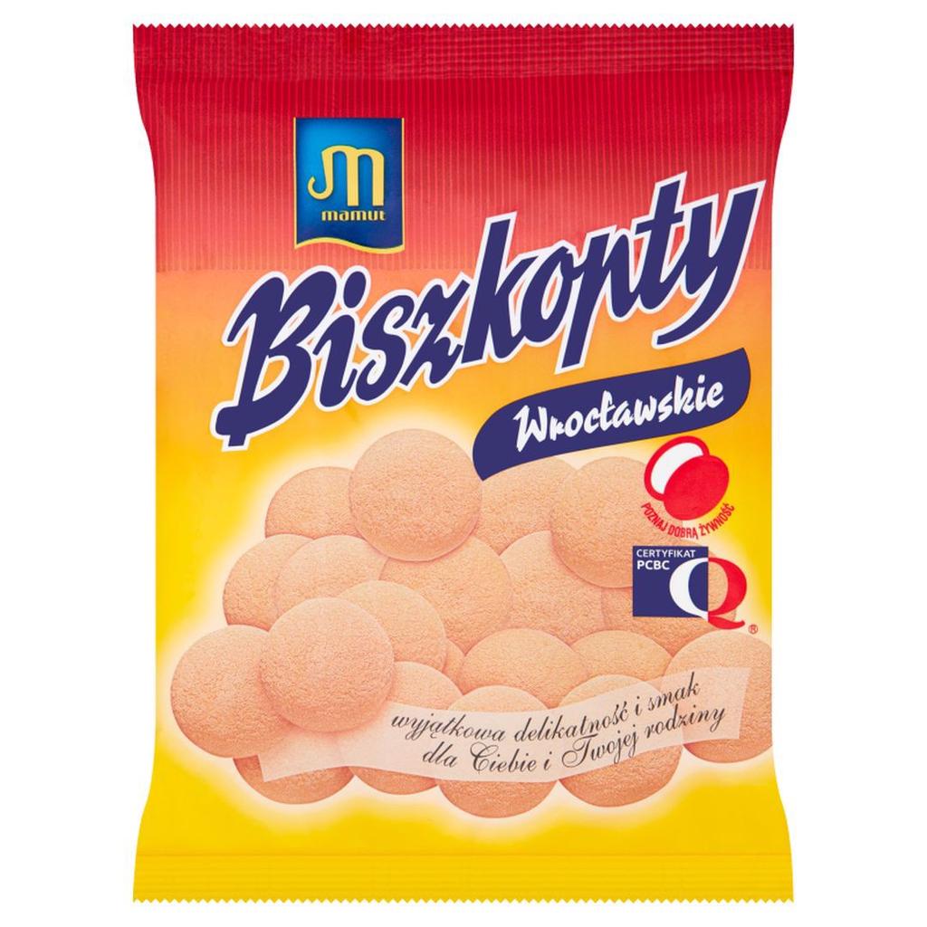 Mamut Biszkopty Wrocławskie 120 G
