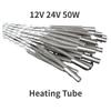 1M Heating Tube 6*20mm 12V 24V 50W Ceramic Cartridge Heater Reprap Mendel for Hotend Cable Printhead Induction Heater Element