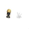 Elegant African Woman And Bunny Resin Figurine Creative Tabletop Ornament Modern Home Decor