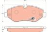 Trw Gdb1698 Trw Ham Pads Front
