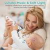 Electric Baby Nasal Aspirator - Baby Nasal Aspirator with Music & Lights for Congestion Relief & Soothing Comforting