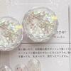Mini Sparkling Circle Glitter Nail Decoration Wave Dot Retro Simple Style Black Gold Laser Nail Art DIY Accessories