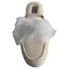 UGG Closed Toe Slippers Unisex White 1099946-JSM
