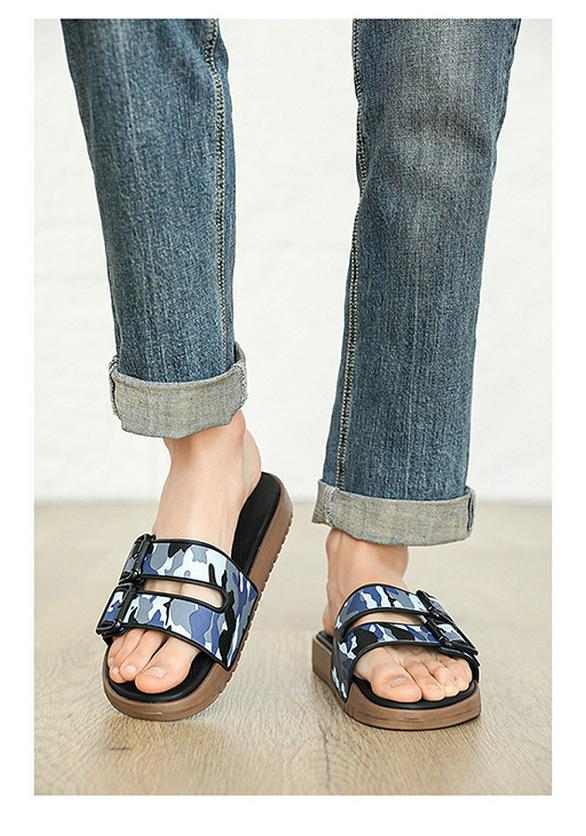 New Men's Trendy Summer Fashion Outdoor Sandals: Simple Beach Slippers for Couples