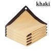 Outdoor Anti-UV Khaki HDPE 150GSM Sunshade Sun Protection Net Garden Plant Shed Garden Buildings Sun Shelter Gazebo Awning