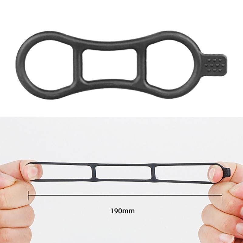 Bicycles Handlebars Elastics Strap Silicones Strap Bicycles Light Mount Bandages