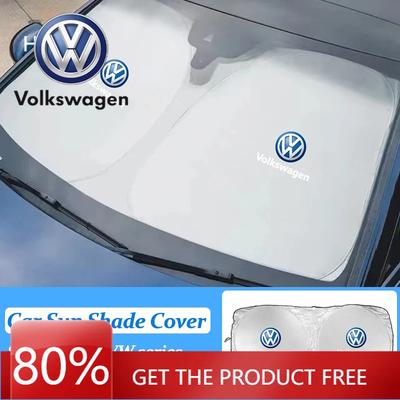 Für VOLKSWAGEN VW Auto Windschutzscheiben Sonnenschutz Abdeckung Blöcke Strahlen Schutz Auto Innenraum Für Volkswagen VW RLine R GTI Golf Amarok