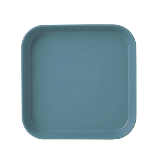6-Inch Dinner Plate Food-grade Stackable Plastic Round Serving Dishes for Kitchen