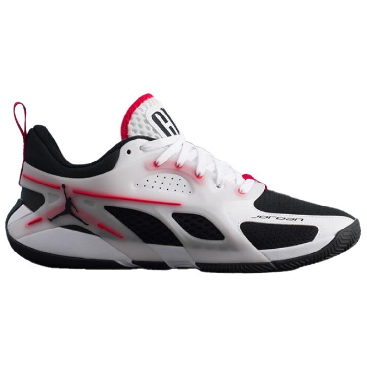 Air Jordan Heir PF Bloodline White Fire Red Black Men's Basketball Shoes FQ3859-106