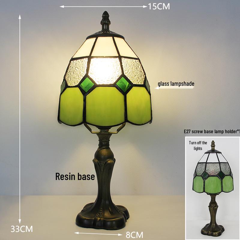 European Retro Dimmable Desk Lamp for Study, Cafe, or Bedroom