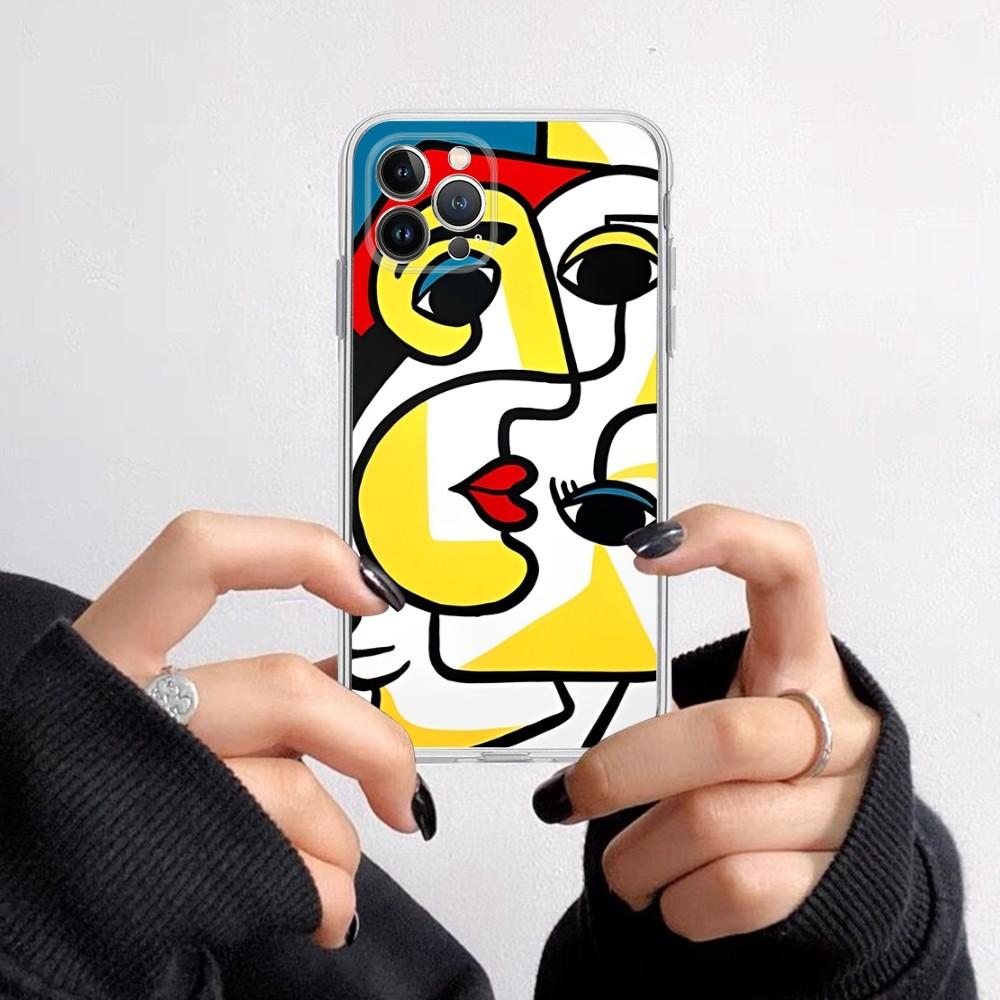 Picasso abstract Art painting Phone Case For iPhone 15 14 11 12 13 Mini Pro XS Max Cover 6 7 8 Plus X XR SE 2020 Funda Shell