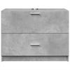 Bathroom Vanity Unit Concrete Grey 78 X 37 X 59 Cm Particleboard