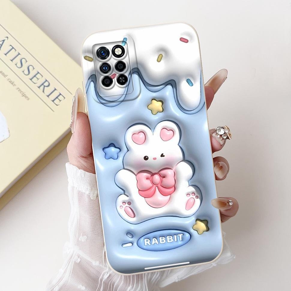 Case For Infinix Note 10 Pro Cover Pattern Animal Cartoon Silicone For Infinix Note 10 Note10 Pro X695 X695D Phone Cases Shell