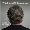 Men's Brown-Grey Mixed Short Curly Wig