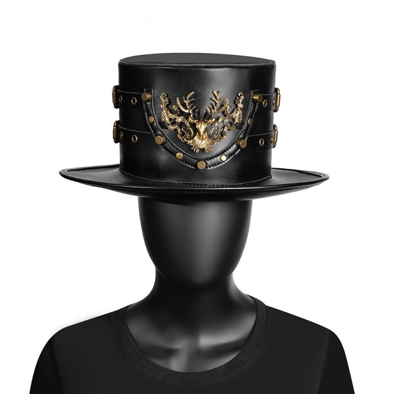 Cappello da Medico della Peste Punk Unisex Steampunk Fedora Costume di Halloween Festa Cosplay