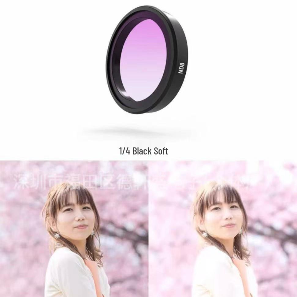 Polarizing ND Dimming & UV Protective Filter for DJI Osmo Action 3/4/5 PRO Camera