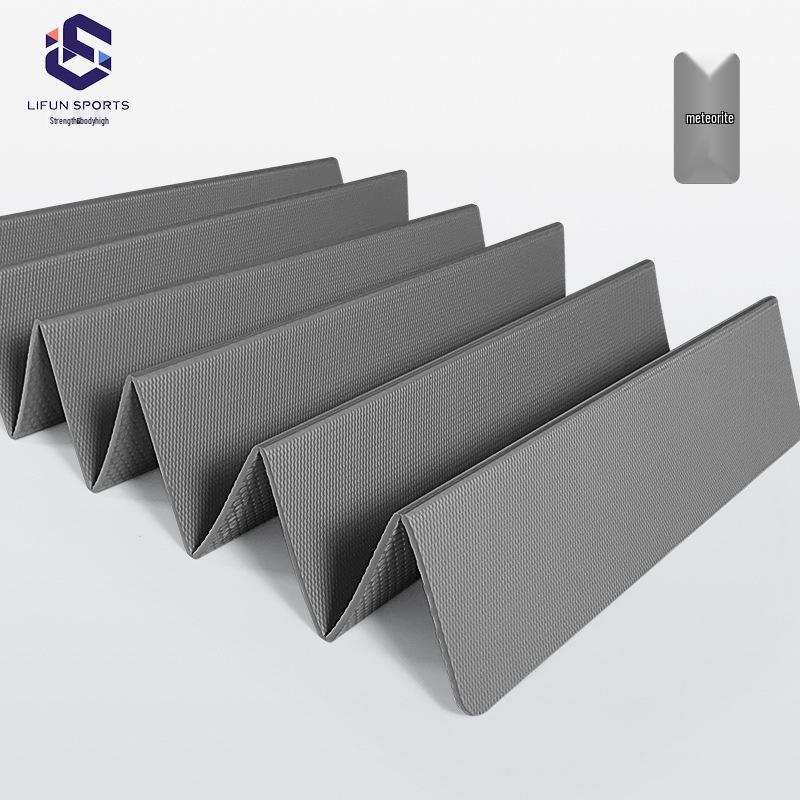 

12-Fold Non-Slip Double-Sided TPE Yoga Mat - Portable Student Nap & Home Fitness Mat 1830*610*6mm