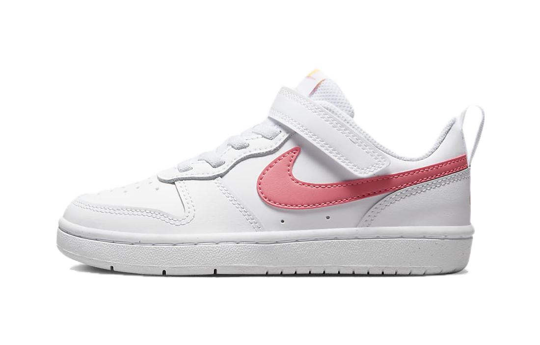 Nike Court Borough Low 2 PSV  White Coral Chalk  BQ5451-124 28