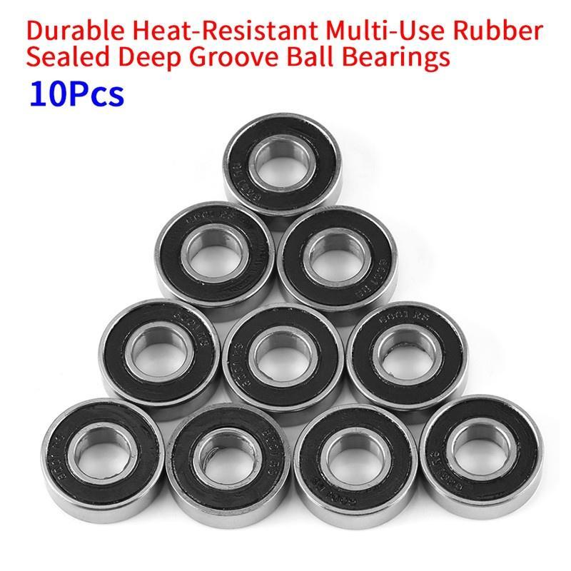 6001-2RS QUALITY RUBBER SEALED BEARING 12x28x8mm