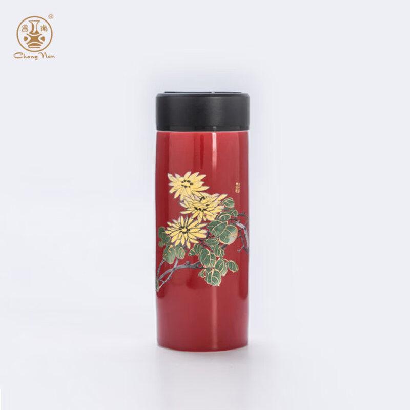 Jingdezhen Ceramic Insulated Tea & Travel Mug