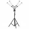 Flexible 4 Arms LED Video Light 3200K 5600K 360 Degrees Rotation Dimmable Photography Fill Light for Live Streaming