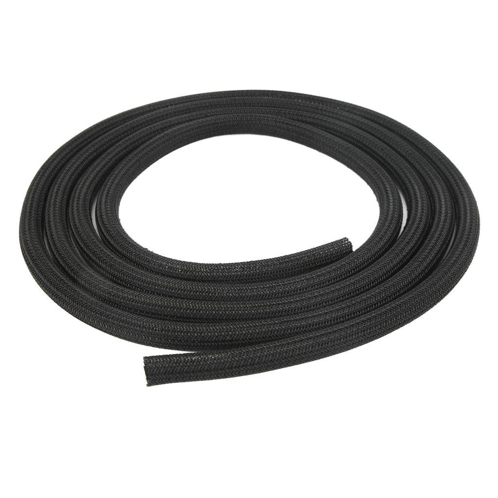 Cable Sleeve 1 2in Diameter Polyethylene Prevent Pets Chewing Black Cord Protector 3 Meter   10ft