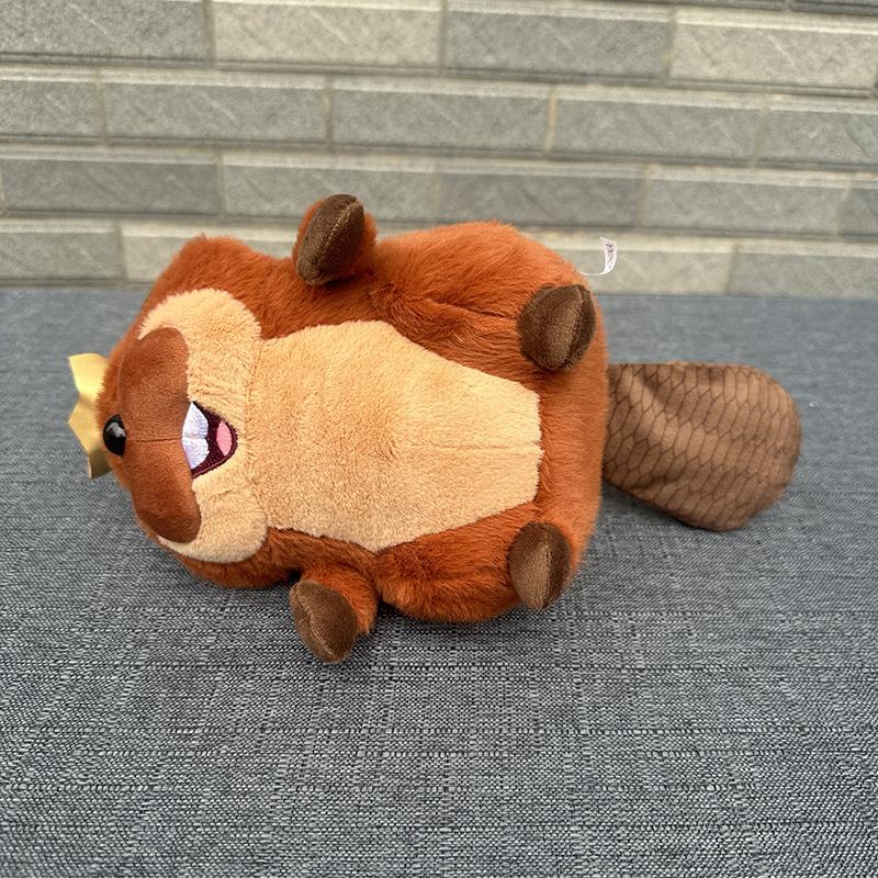 Hoppers King George Mabel Loaf Soft Beaver Plush Toy Cute Fluffy Stuffed Animal Plushise Doll For Kids Birthday Home Decor