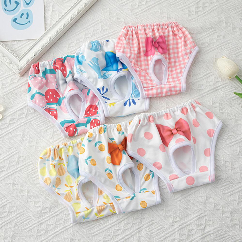 Pet Physiological Pant Dog Diaper Sanitary Washable Female Dog Shorts Panties Menstruation Underwear Briefs Pet Products