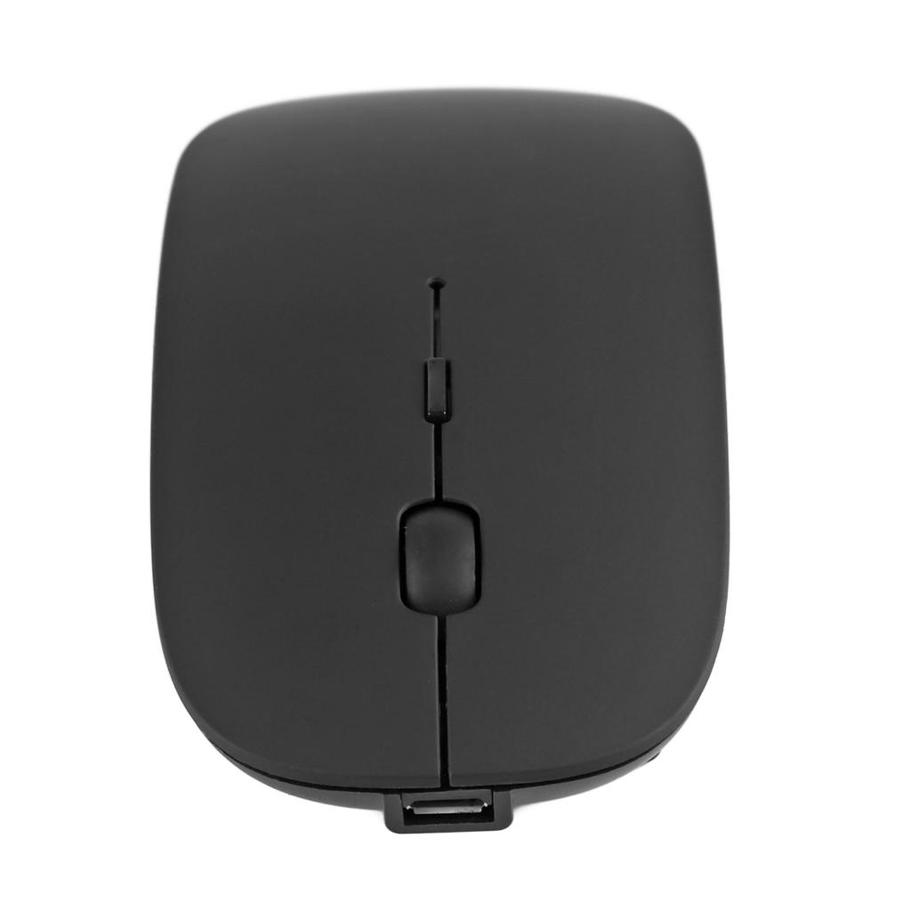 Wireless Mouse Bluetooth 5.0 Quiet Rechargeable Stable Portable Wireless Computer Mouse Black
