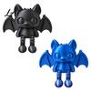 3D Printed Animal Figurine Articulated Bat Ornament with Cartoon Figurine Flexible PLA Plastic Movable Joints Desktop Sitter for Home Office