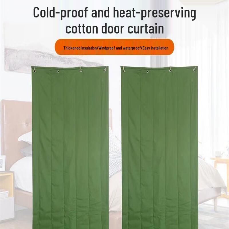 Industrial Heavy-Duty Winter Thermal Door Curtain