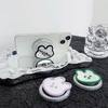Cute Wind Mobile Phone Airbag Bracket Bunny Mirror Sticker Magnetic Suction Retractable Portable Lazy Niche