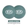 MYMX8 Car Suede Coaster Anti-Slip Water Cup Pad Bottle Holder Mat Accessories For KIA Ceed Sportage Rio K2 Optima Cerato Proceed Venga