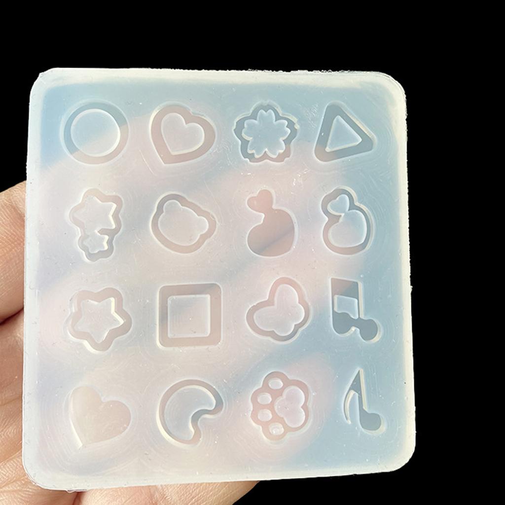 Silicone Mold for Crafting Crystal Droplet Bowknot Keychain Pendant Quicksand Resin Moulds Perfect for DIYs Enthusiasts