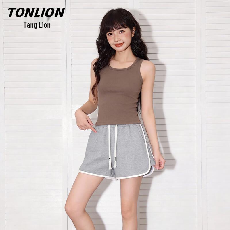 TonLion Women s Summer Casual Athletic Shorts XL