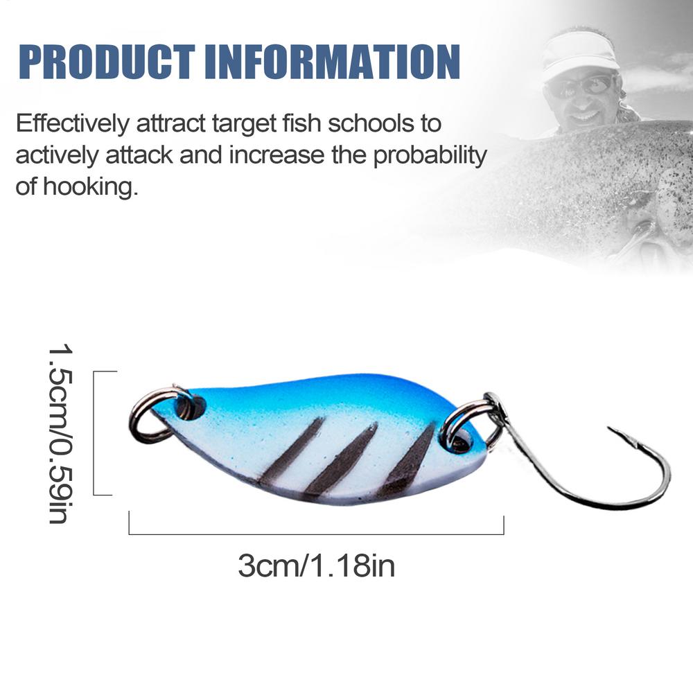 

Bass Fishing Lures Sequin Saltwater Fishing Lures Stainless Jig Tackle Bait With Sequins Metal horsemouth sequin artificial bait синий