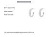 Cui Yan S925 Sterling Silver Korean Style Earrings - Women's C-Shaped Ear Cuff with Cold Fashion Appeal