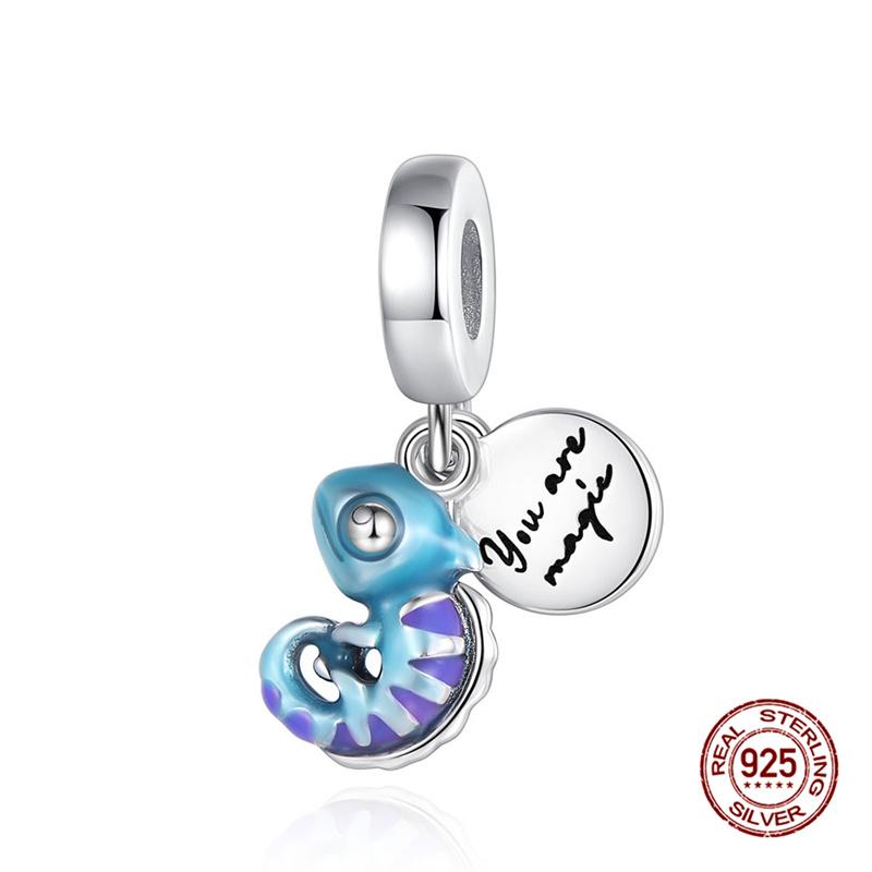 Copper Charms Fits Charms 3Mm Original Bracelet Womens Heart-Shaped Key Charms Beads Diy Fine Jewelry Gifts