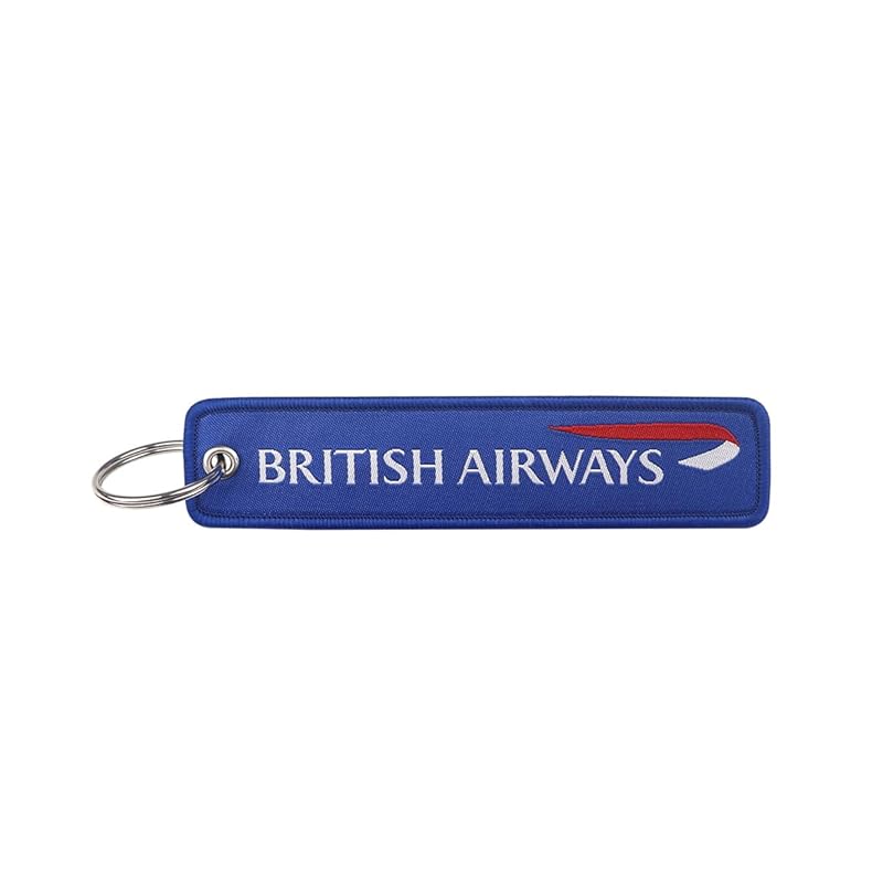 

British Airways/BRITISH AIRWAYS(BA) Flight tag keychain [kft156]