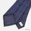 Disney Mitsumaru Silhouette Argyle Pattern Tie D50035 One Size Fits Perfect for Business or Perfect as a Gift Navy, Most, Casual,