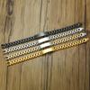 Vnox Free Personalize 10mm Stainless Steel ID Bracelets for Men Casual Male Pulseira Valentine's Day Gift for Him Drop Shipping