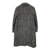 Saint Laurent Paris 2015 Houndstooth Soutien Collar Coat 402944 Coat 34 Black X whiteUsed